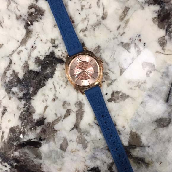 Coach Accessories - Coach rose gold watch